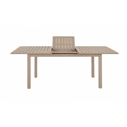 Tavolo estensibile Dedalo tortora cm 180-270x95x75h