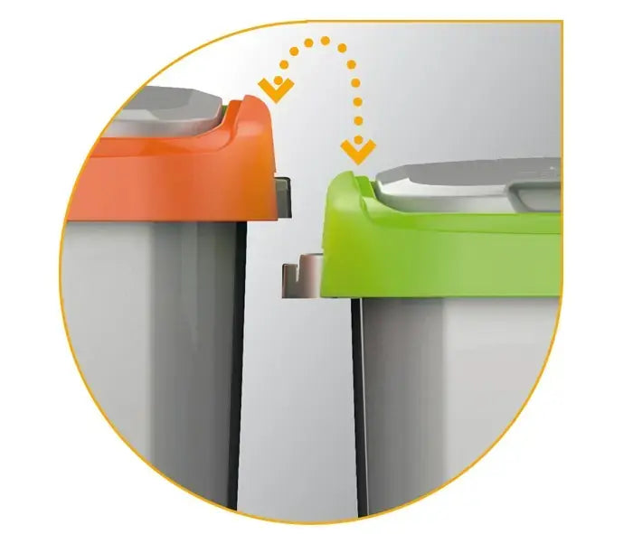 Ecoswing waste bin L25 cm 21.5 x 36 x 51