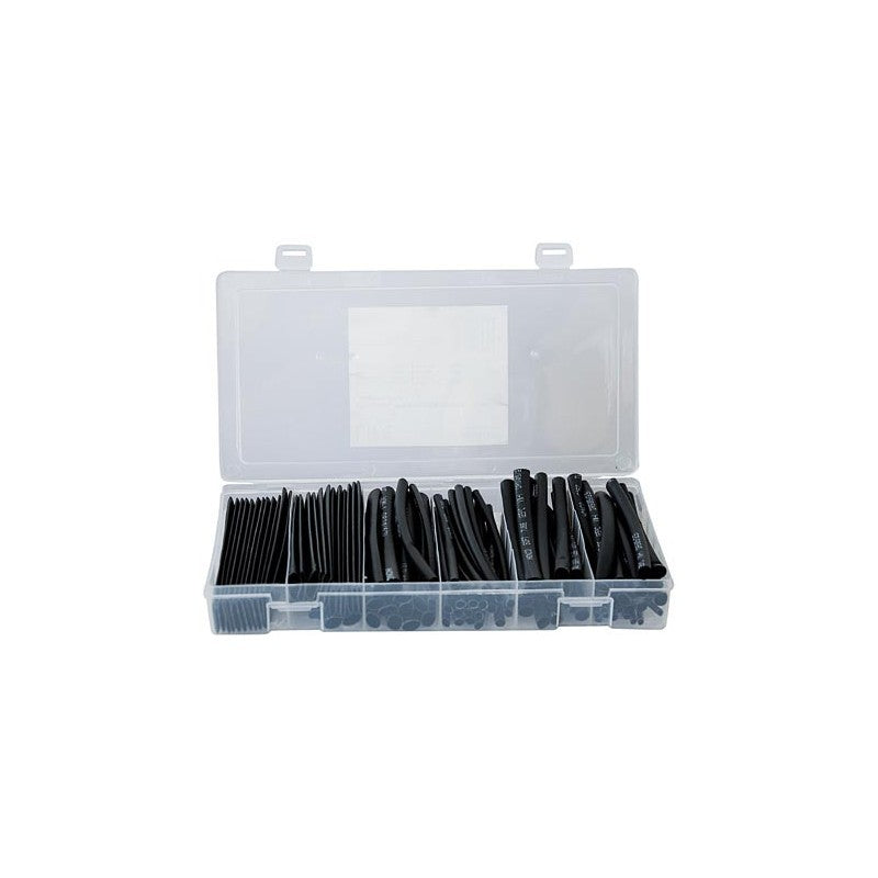 Guaina termorestringente 100 pezzi nero