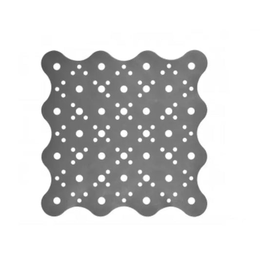 Tappeto doccia Oceano grigio antiscivolo 51 × 51 cm