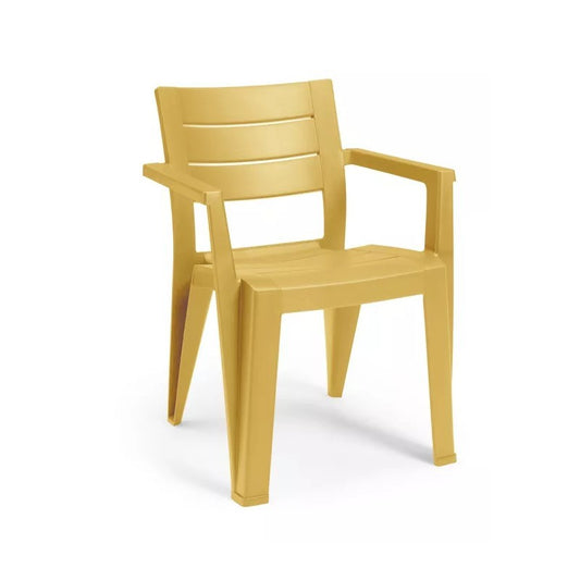 Silla Keter Julie amarilla 61,5x58,5x79 h