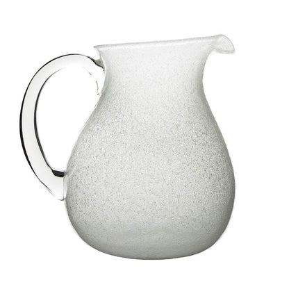 Jarra blanca transparente Memento Originale jarra de vidrio soplado 1,6 L