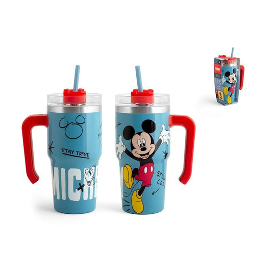 Mickey Comeback thermal mug 0.6 L in stainless steel