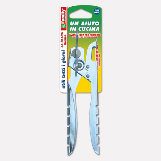 Apriscatole in acciaio inox Linea Family