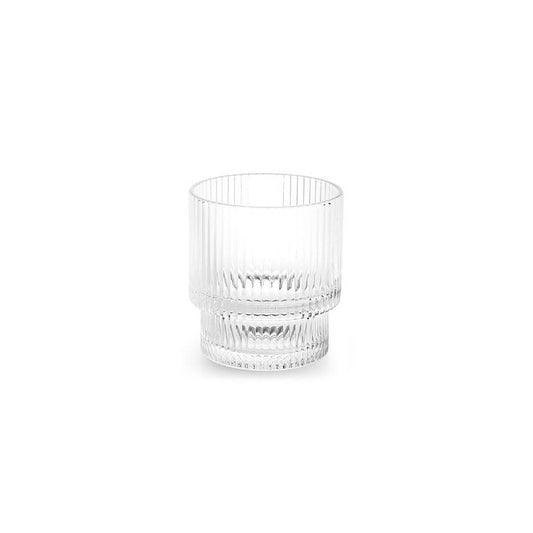 Vaso Epoque de cristal transparente de 34 cl.