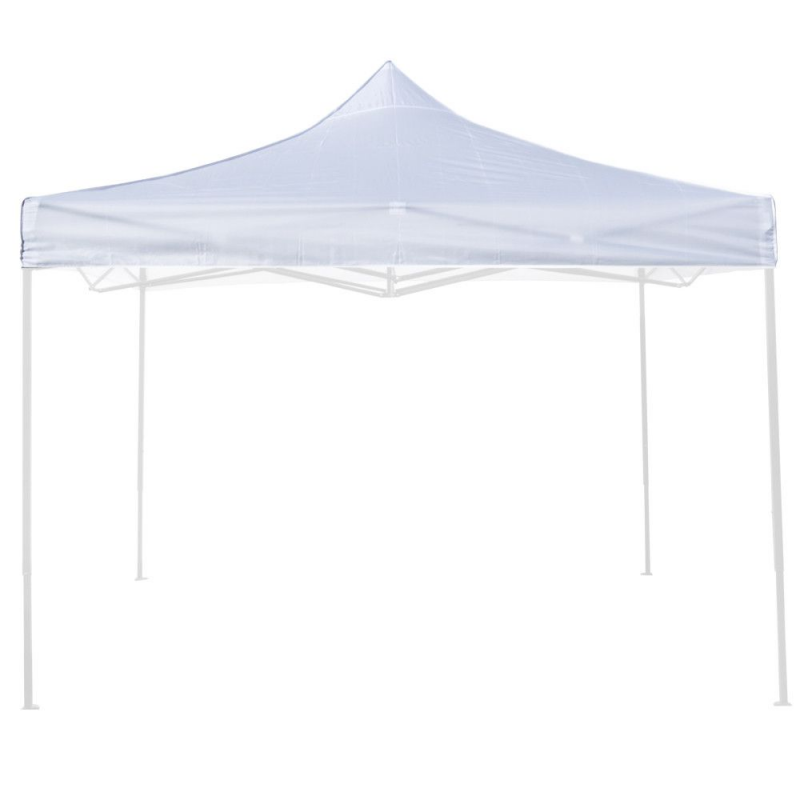 Waterproof Replacement Canopy White 3x3 m for Folding Gazebo