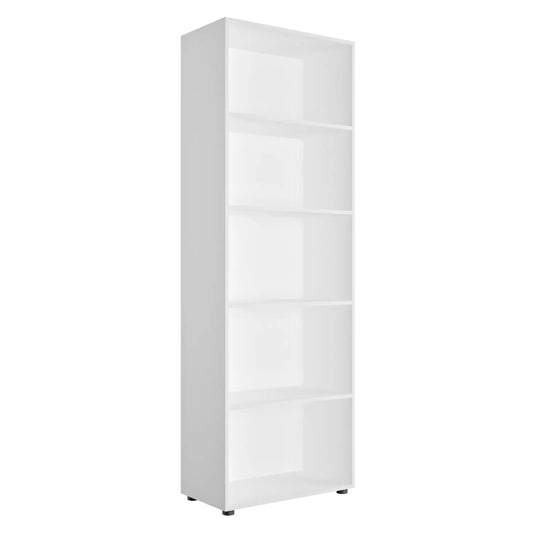 Librería 5 estantes blanco 68,8x35,3x200 h