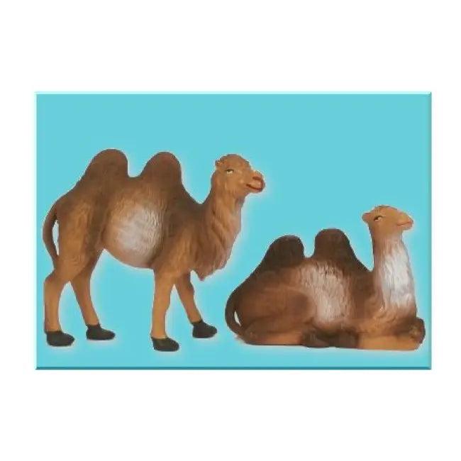 Cammello per presepe in plastica H12 cm – 1 pezzo assortito