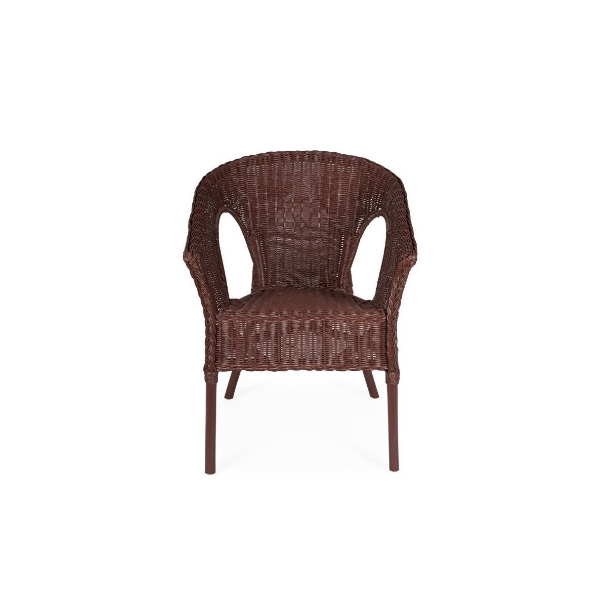 Bizzotto Ruby-Sessel aus Rattan mit Korbgeflecht, 58 x 61 x 74 h cm