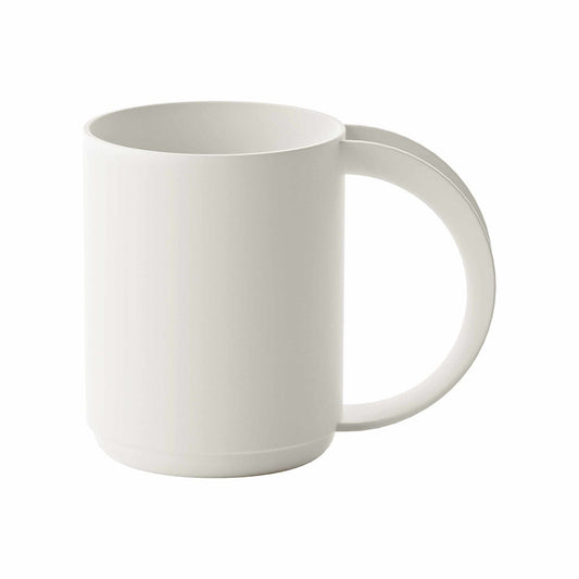 Mug Pop Line milk white color Ø 7.5 cm 300ml