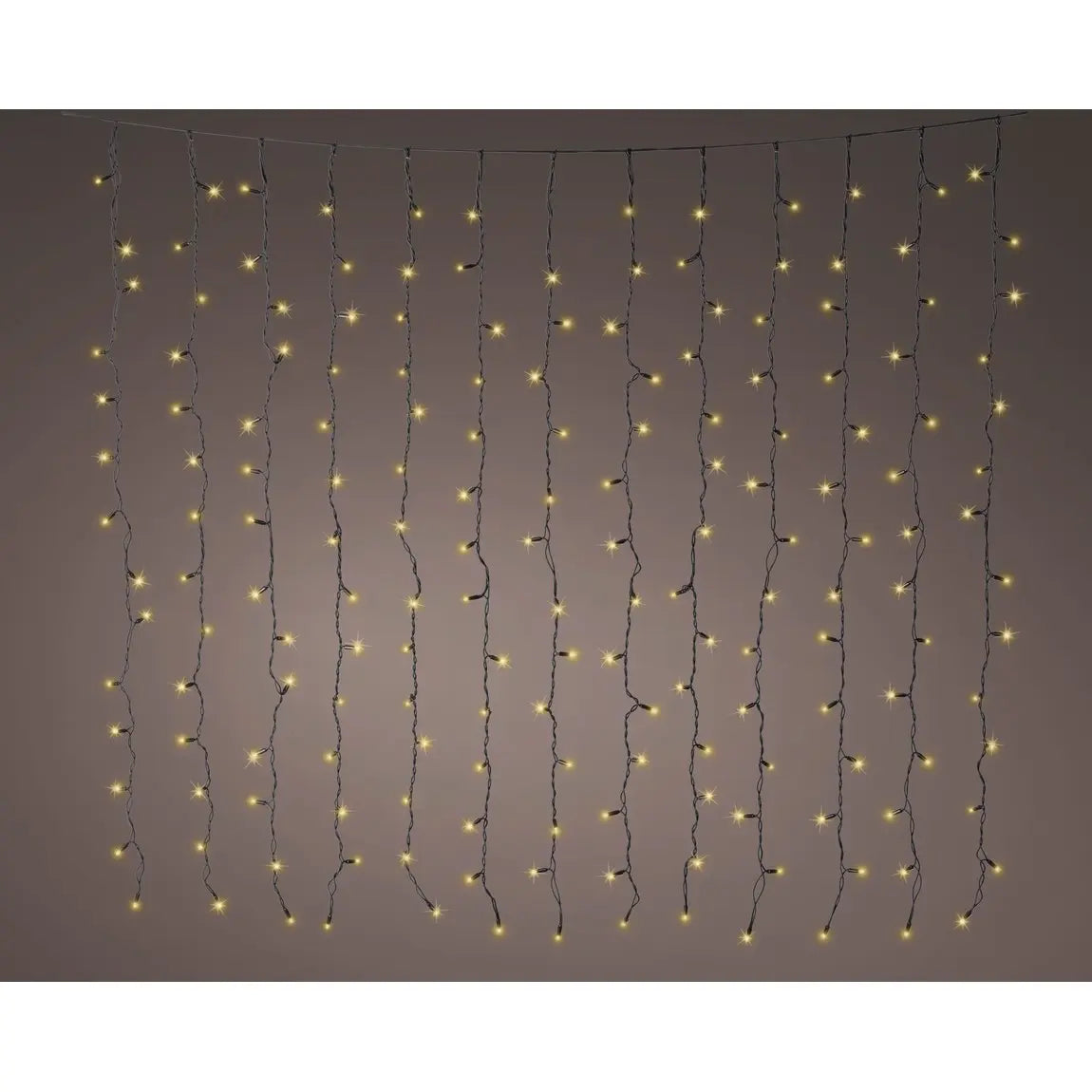 Tenda luminosa LED Pro-Lights bianco caldo e freddo da esterno 200 × 200 cm