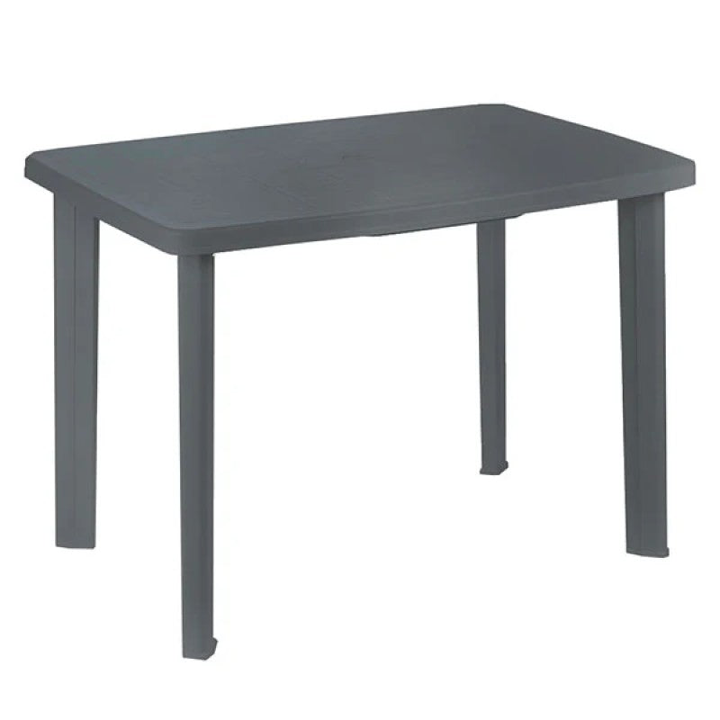 Tavolo Faretto antracite in resina cm 101x68x72h