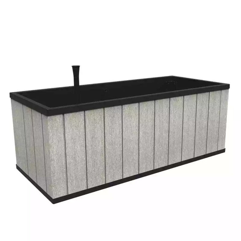 Keter gray Sequoia planter 131.4x58x50 cm h