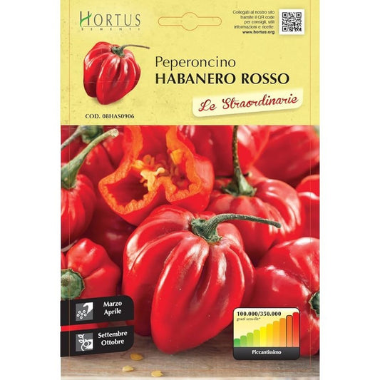 Extraordinary Red Habanero Pepper