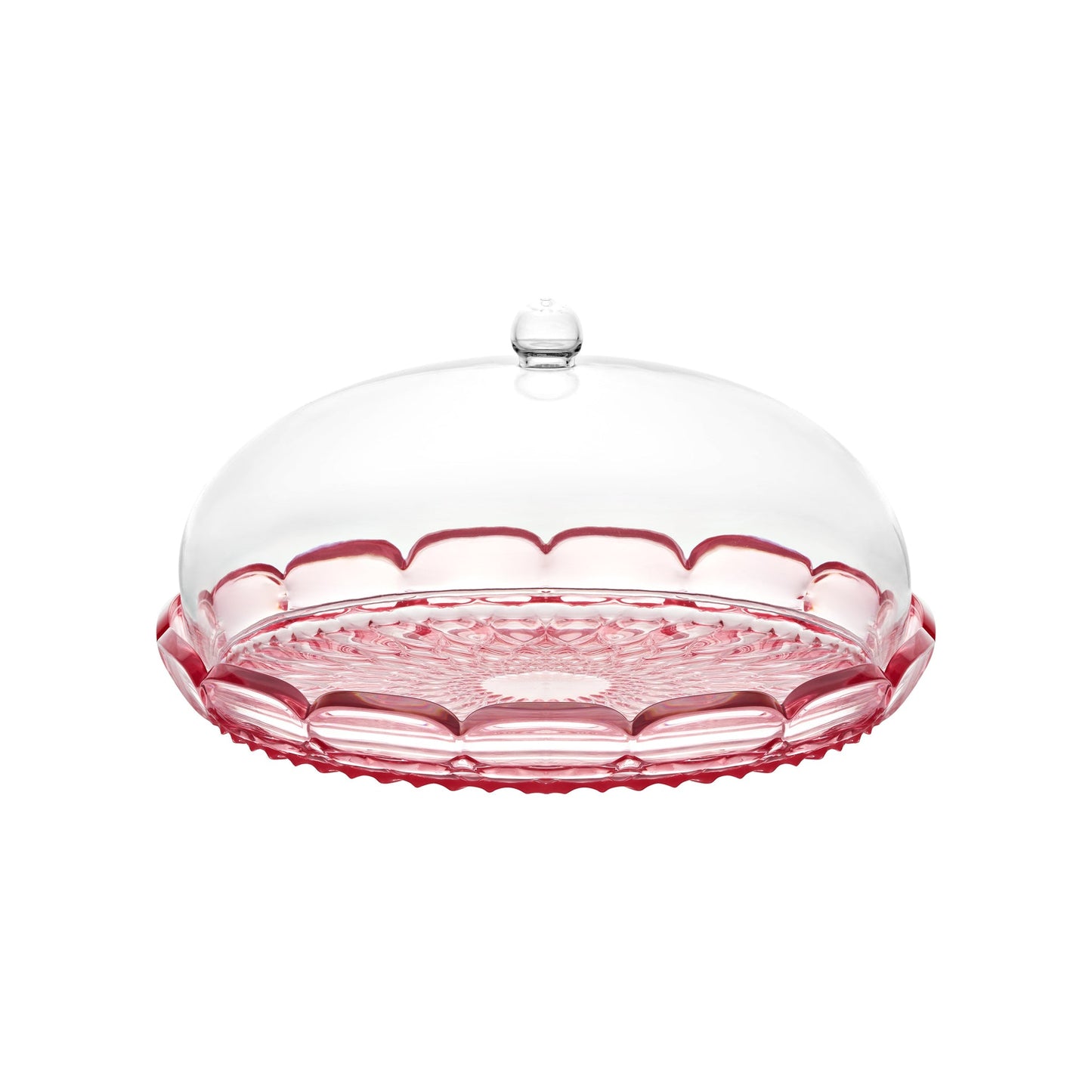 Vanity-Kuchenform-Set Ø 30 x H16 cm, Farbe Flamingorosa