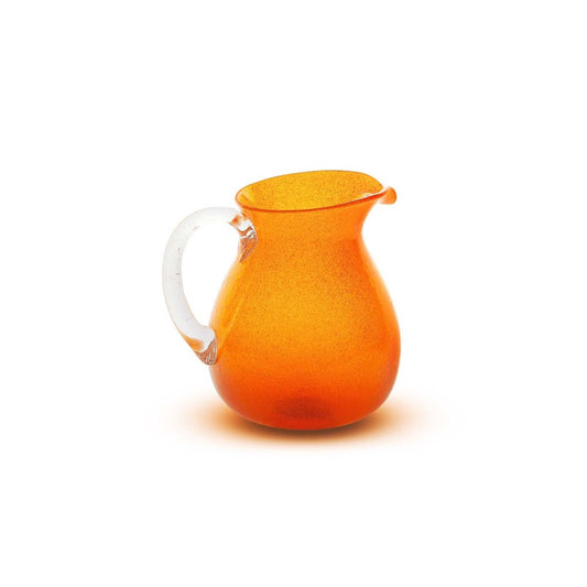Pitcher mandarin carafe Memento Originale in blown glass 1.6 L