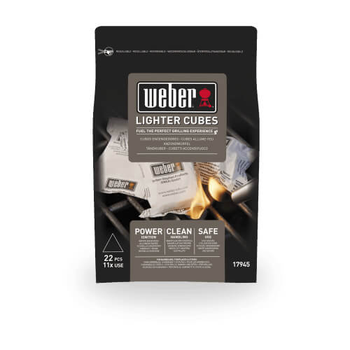 Cubos para encendedor de barbacoa Weber