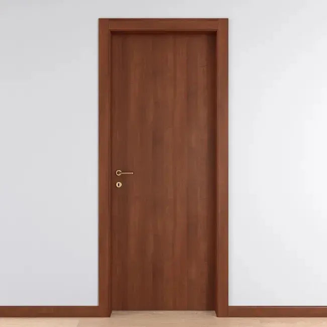 Porta battente da interno noce 80 x 210 cm