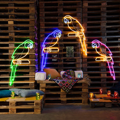 Neon Bifacciale LED 50x120cm Mix4 – Variante Rosa Fucsia