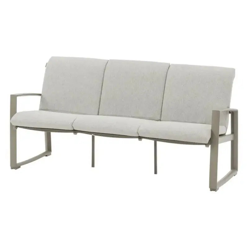 Hespéride conjunto de salón Meloane gris tórtola 5 plazas 120x59x38 cm h
