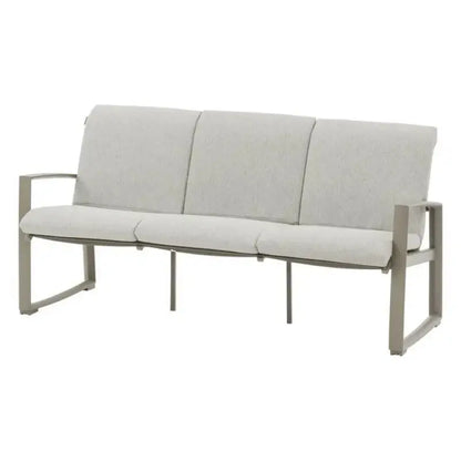 Hespéride conjunto de salón Meloane gris tórtola 5 plazas 120x59x38 cm h