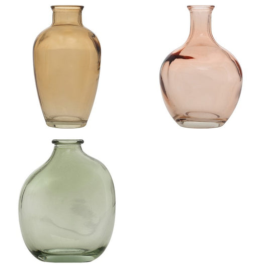 Soliflore Scot max height 13 cm assorted glass with display box