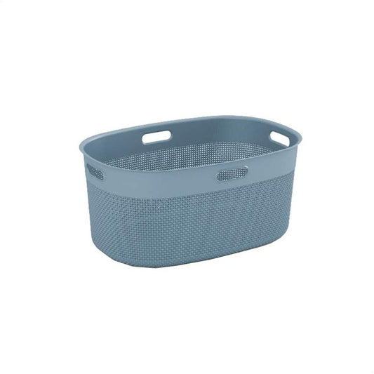 Kis gray wire laundry basket 45l cm 37x20x71 h