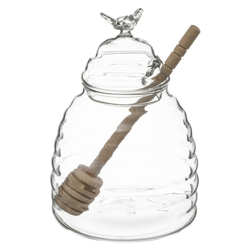 Honigglas mit Spender D10 cm