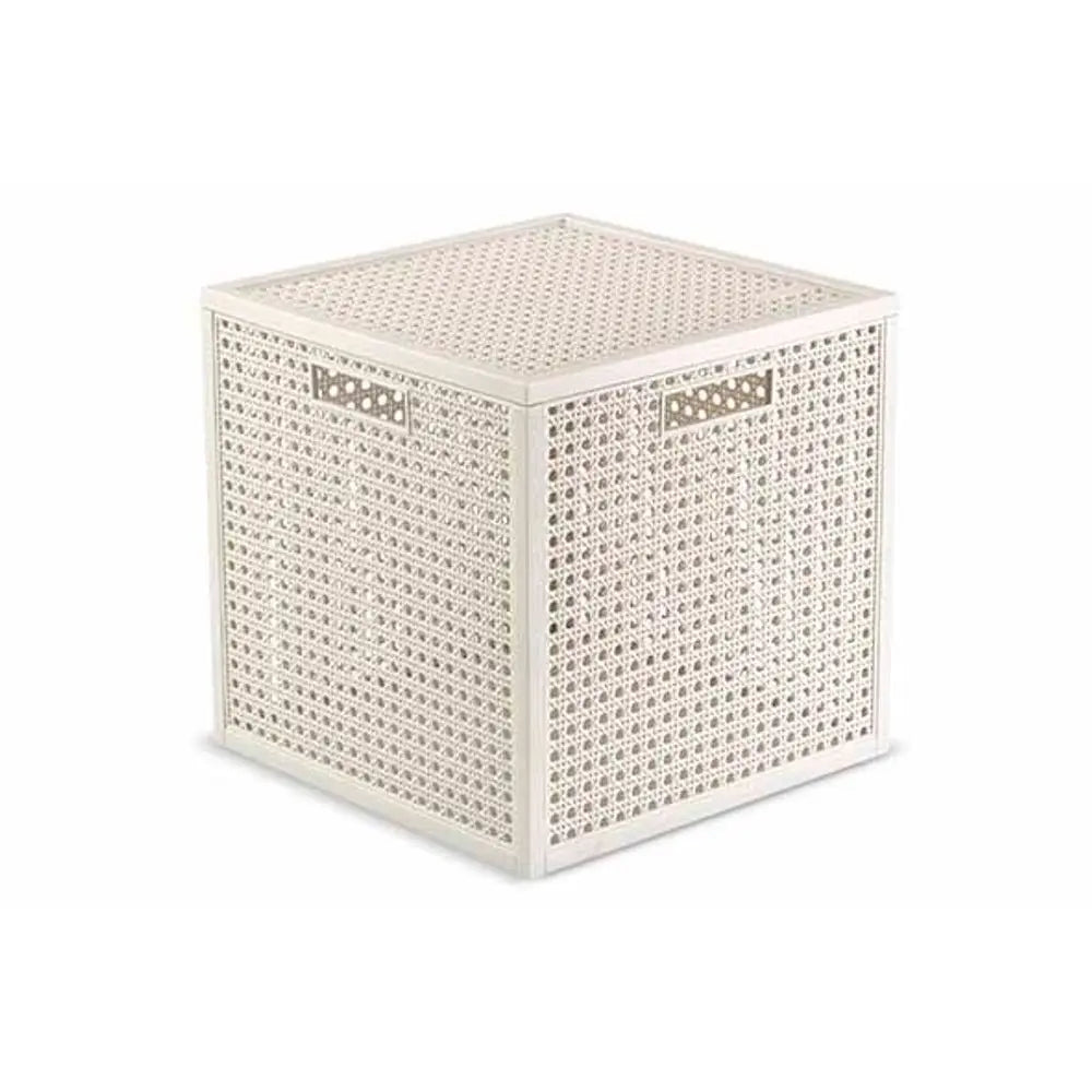 Curver Cesta cubo Kaya blanco 19l cm 28x28x28 h