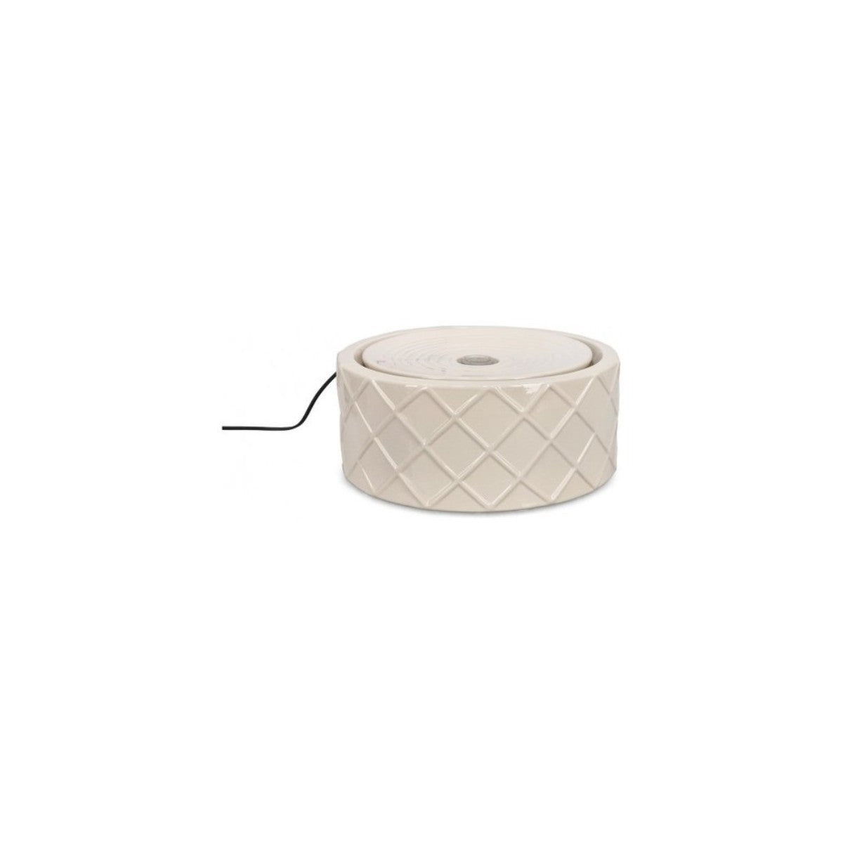 Bizzotto Rosy Elfenbeinbrunnen mit LED-Licht Ø33x14,5h