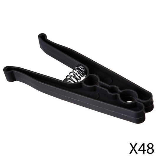 Juego de 48 pinzas para ropa extragrandes