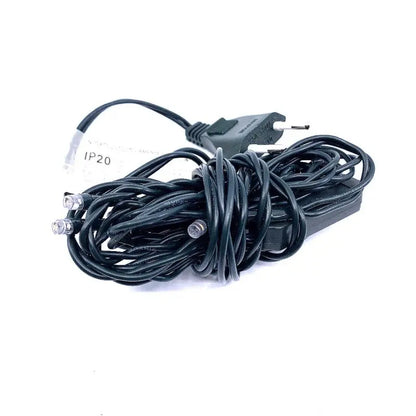 Catena luminosa 10 LED bianco caldo 150 cm 220 V