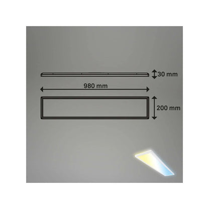 Tava CCT-LED-Panel 98 cm 36 W 4800 lm weiß