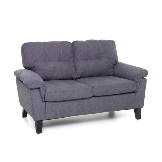 Divano 2 posti Denver blu jeans cm 145x78x95h