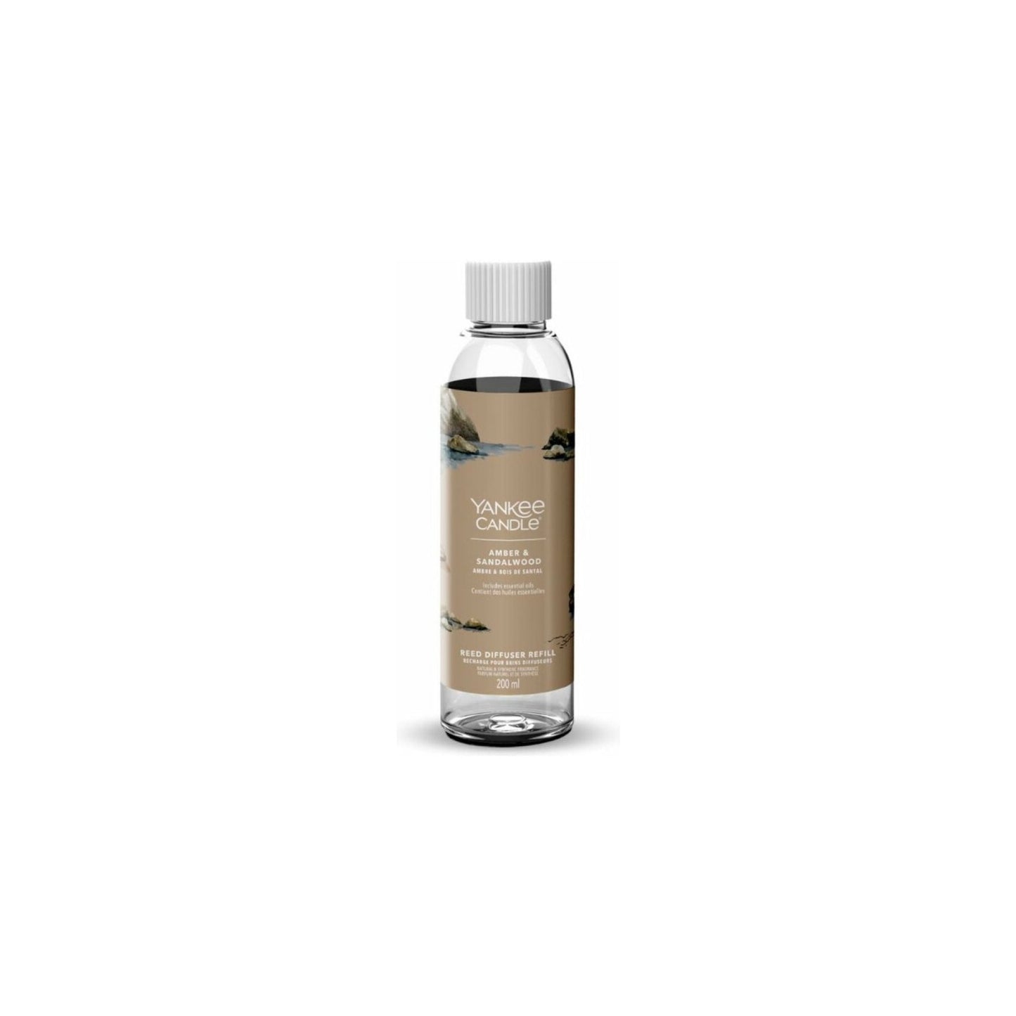 Bernstein- und Sandelholz-Diffusor-Nachfüllung, 200 ml