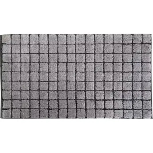 Tappeto bagno Plaza perla 60 × 110 cm