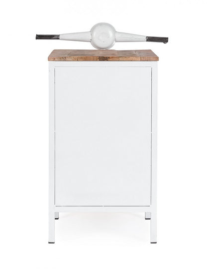 Consolle bar blu in legno 104x94x65