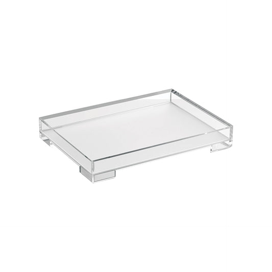 Vassoio Essence 32x23x5 cm trasparente