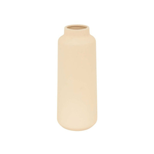 Tila Jarrón de cerámica beige Alt. 30 cm