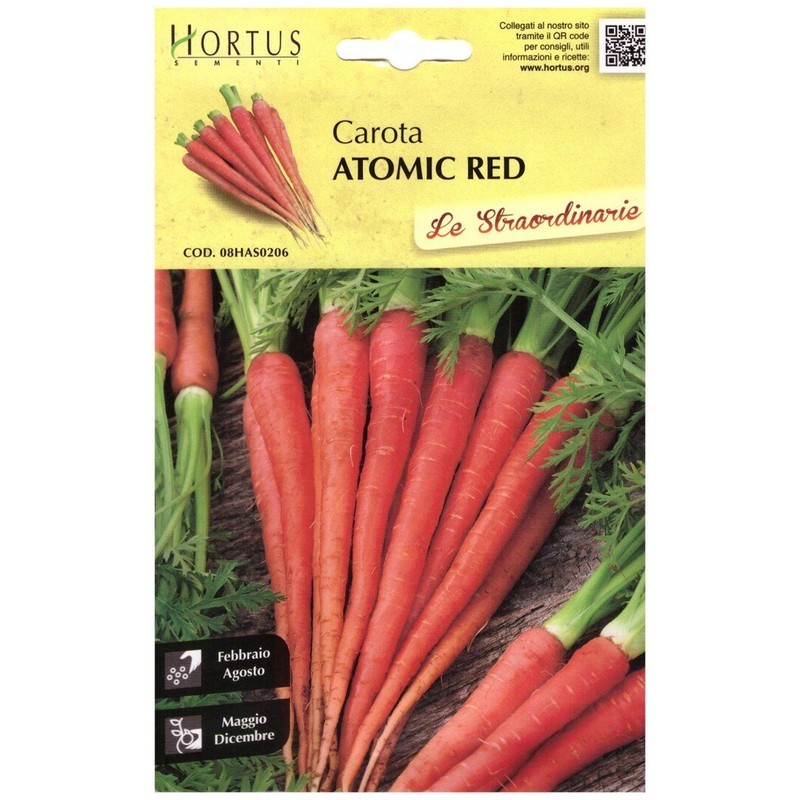 Außergewöhnliche Atomic Red Karotte