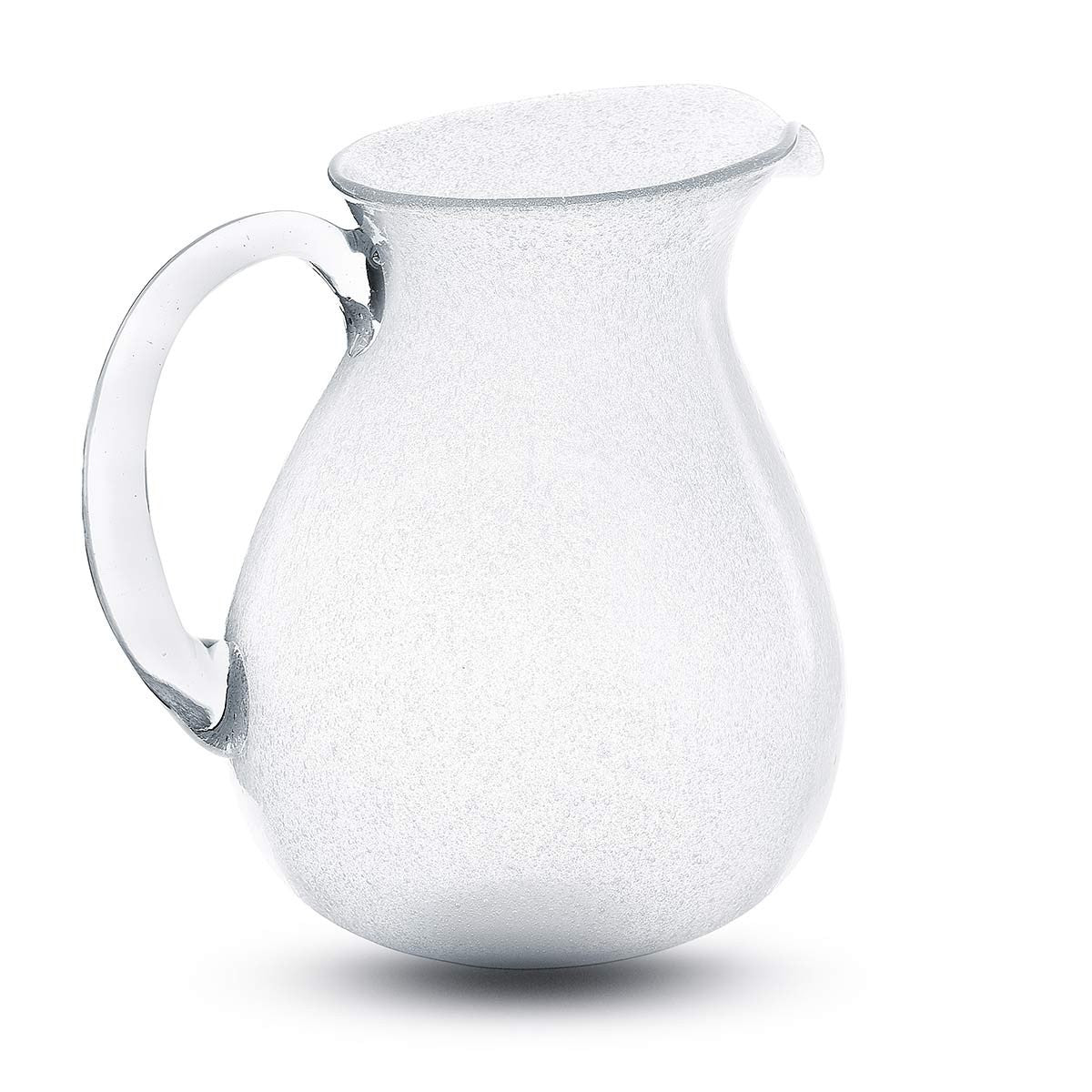 Jarra blanca transparente Memento Originale jarra de vidrio soplado 1,6 L
