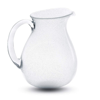 Jarra blanca transparente Memento Originale jarra de vidrio soplado 1,6 L