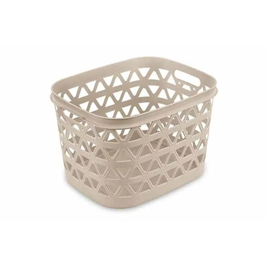 Oceana white laundry basket 30l cm 42.6x34.6x27.1 h