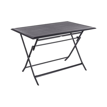 Azua Klapptisch 4 Plätze Graphit 71x71x71 cm