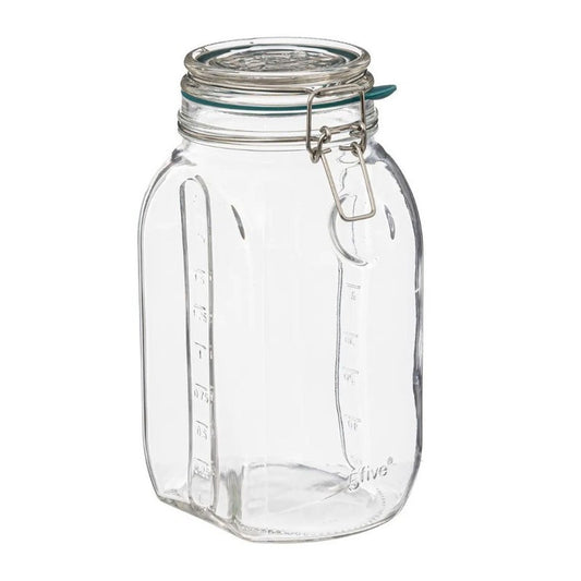 tarro de cristal de 2 litros