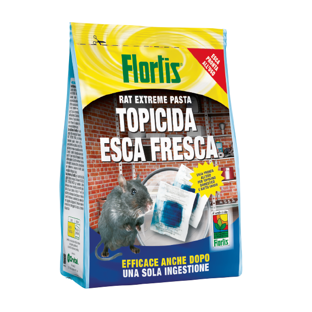 Topicida esca fresca 1,5 kg Flortis