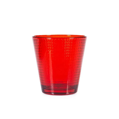 Bicchiere in vetro Generation Rosso 25 cl -1 bicchiere