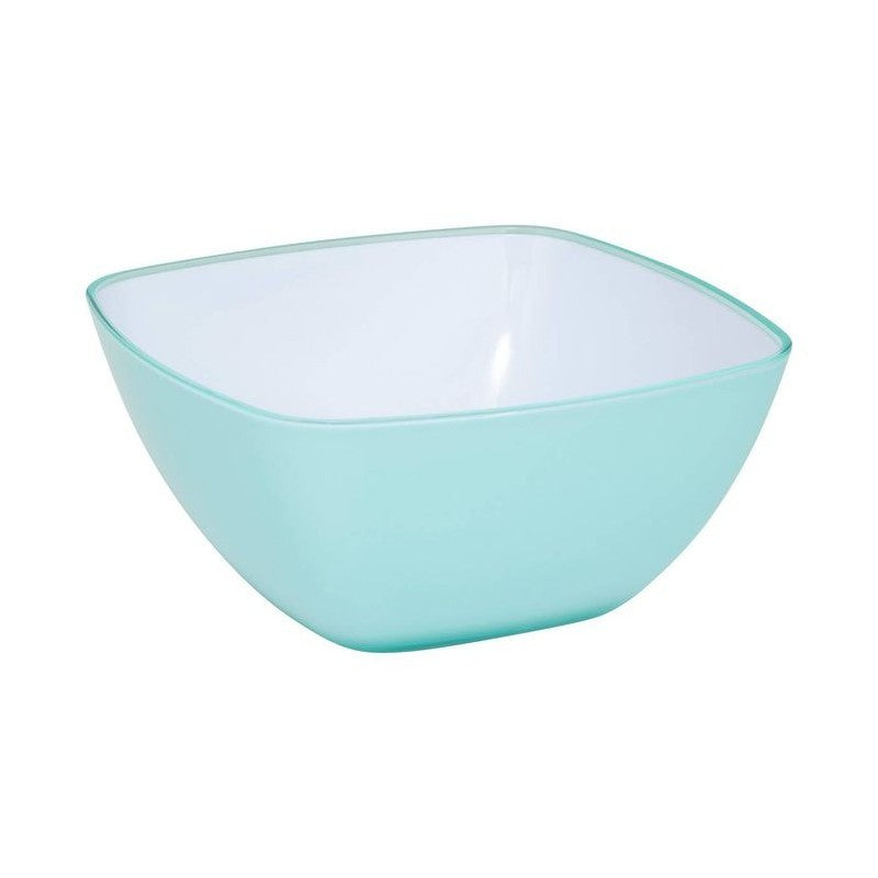 Square bowl 19x19 cm PS mint blue