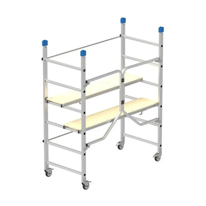 Dynamic aluminum scaffolding 168x75 cm h 180 cm
