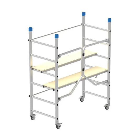 Dynamic aluminum scaffolding 168x75 cm h 180 cm